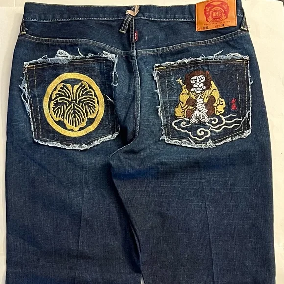 RMC Red Monkey Jeans Jeans 38 X 32 Rmc Red Monkey Jeans Lot 02